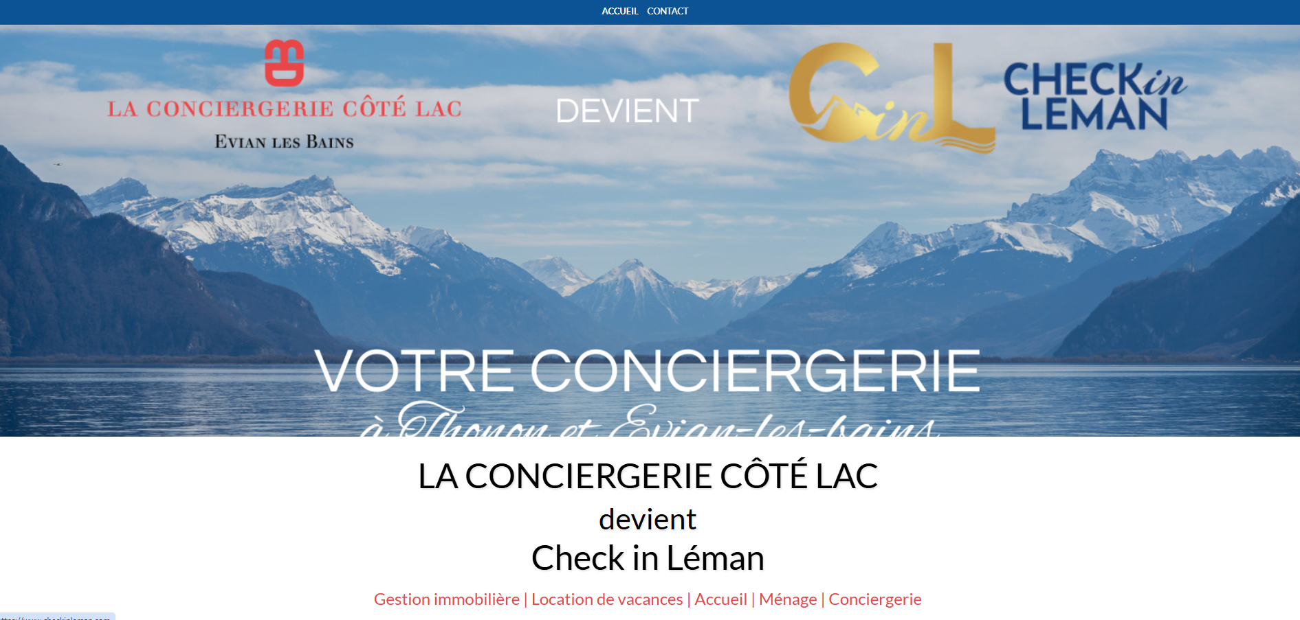 Logo de l'agence La Conciergerie Côté Lac